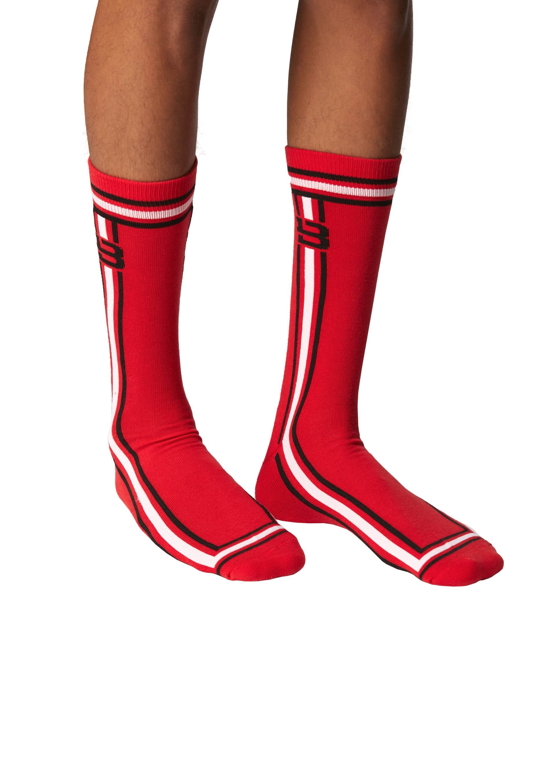 Cotton Striped Socks