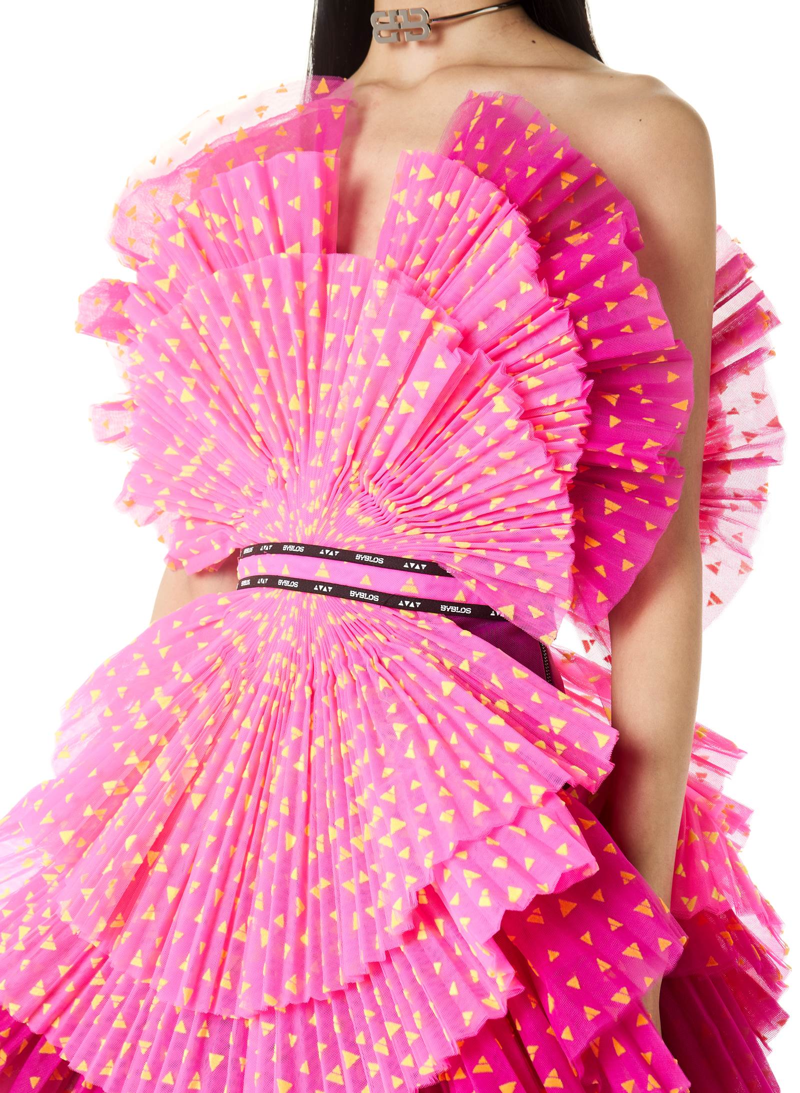 Tulle "Ventagli" Dress