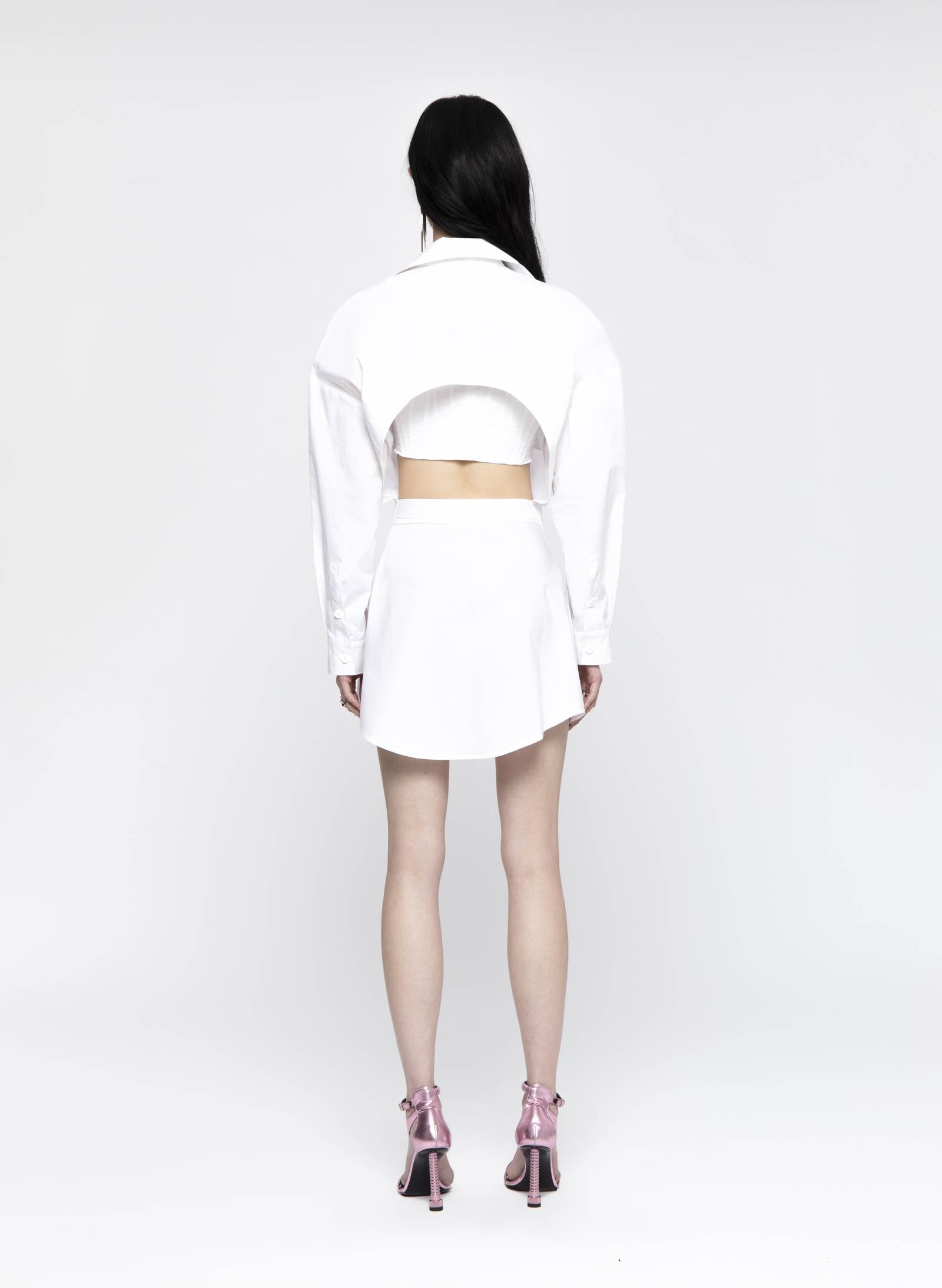 Bustier Shirt Dress