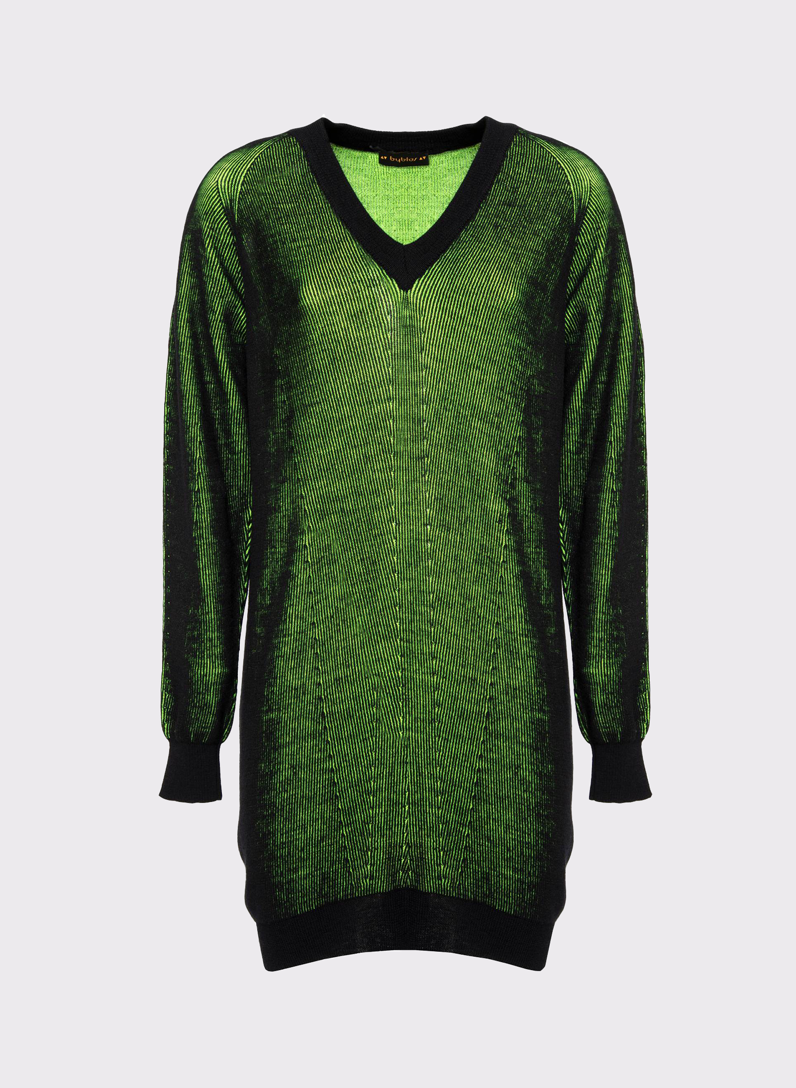 KNIT LINES MAXI JUMPER