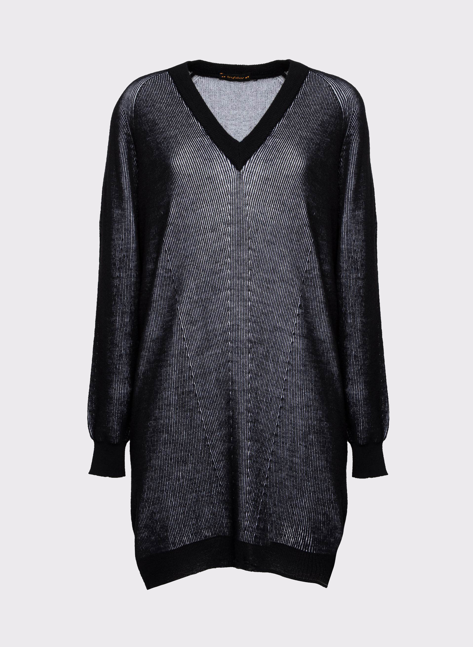 KNIT LINES MAXI JUMPER