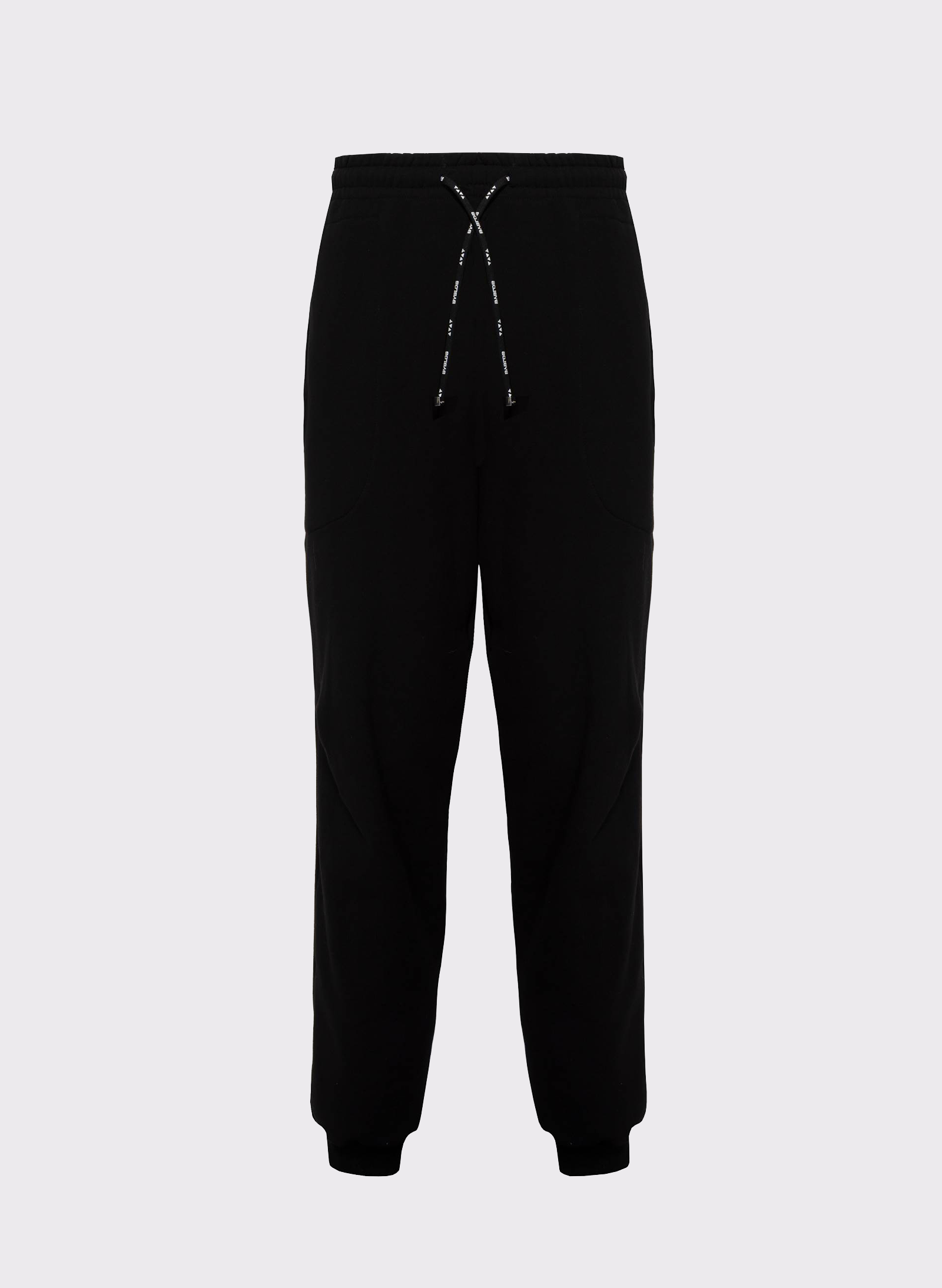 Byblos Triangles Jogger in black - front view