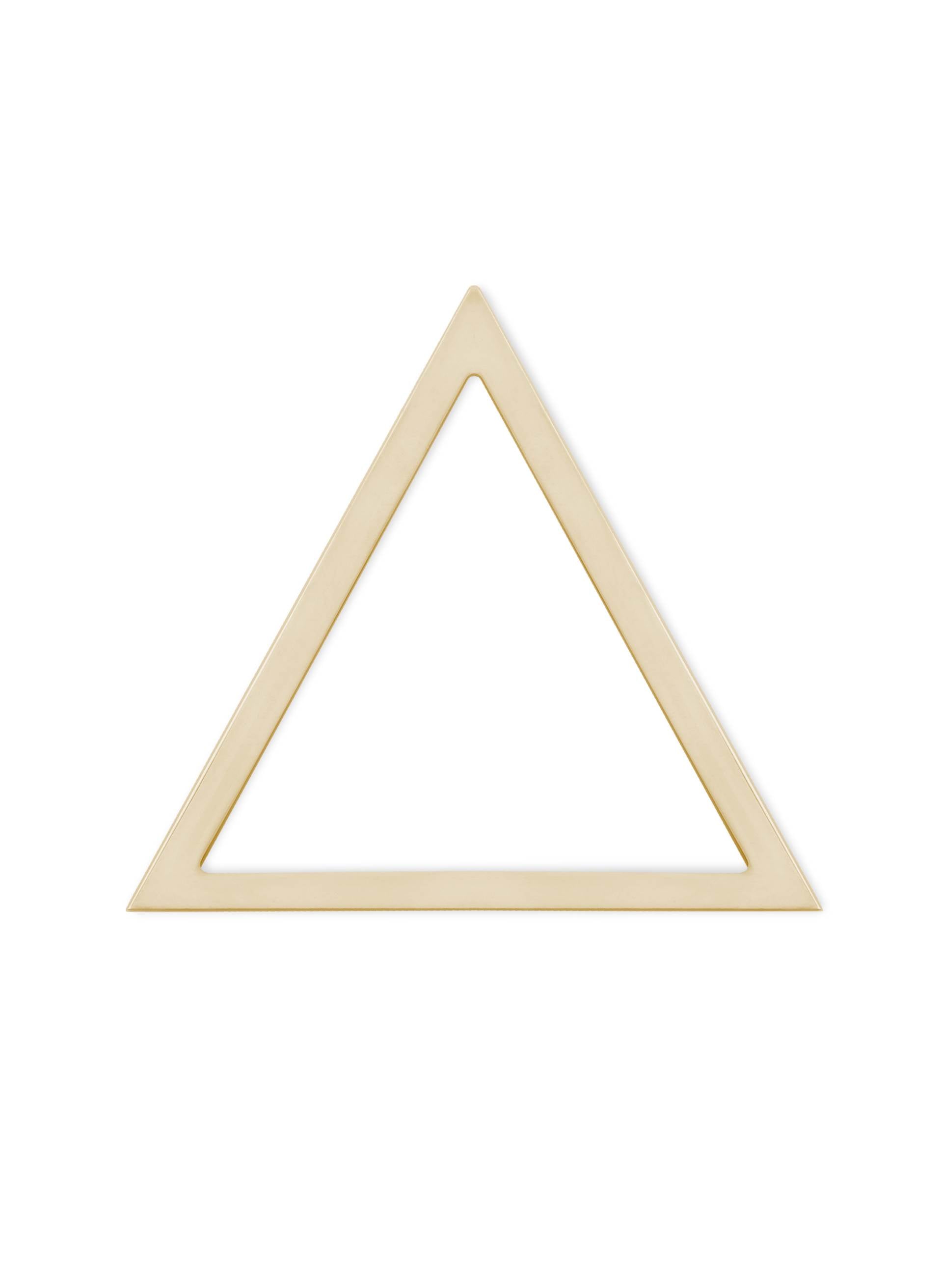 MAXI TRIANGLE DROP EARRINGS