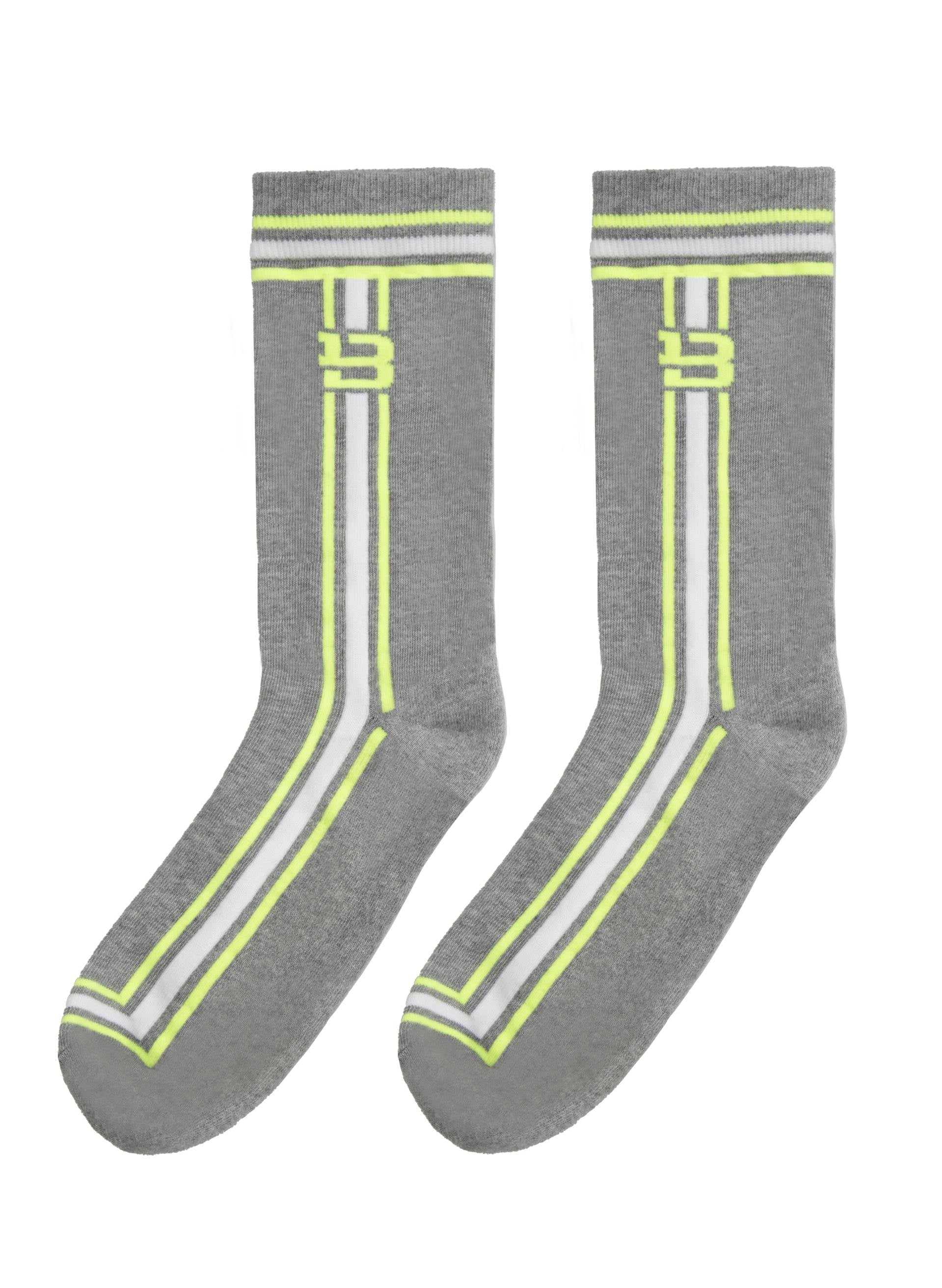 Cotton Striped Socks