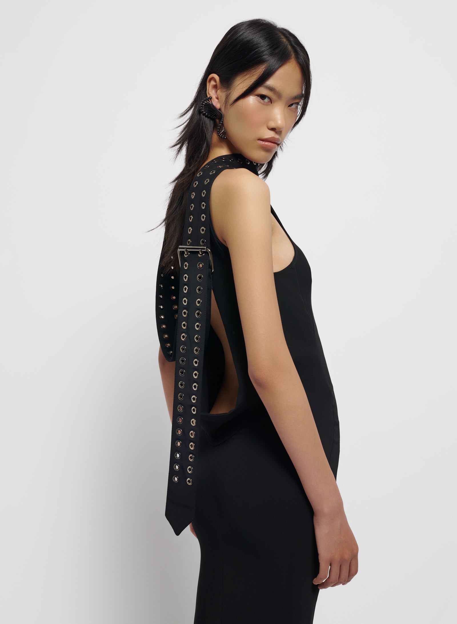 The Back-Belted Gown