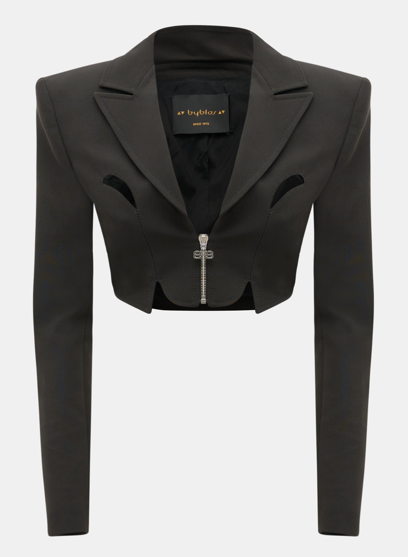 Blazer con taglio a goccia