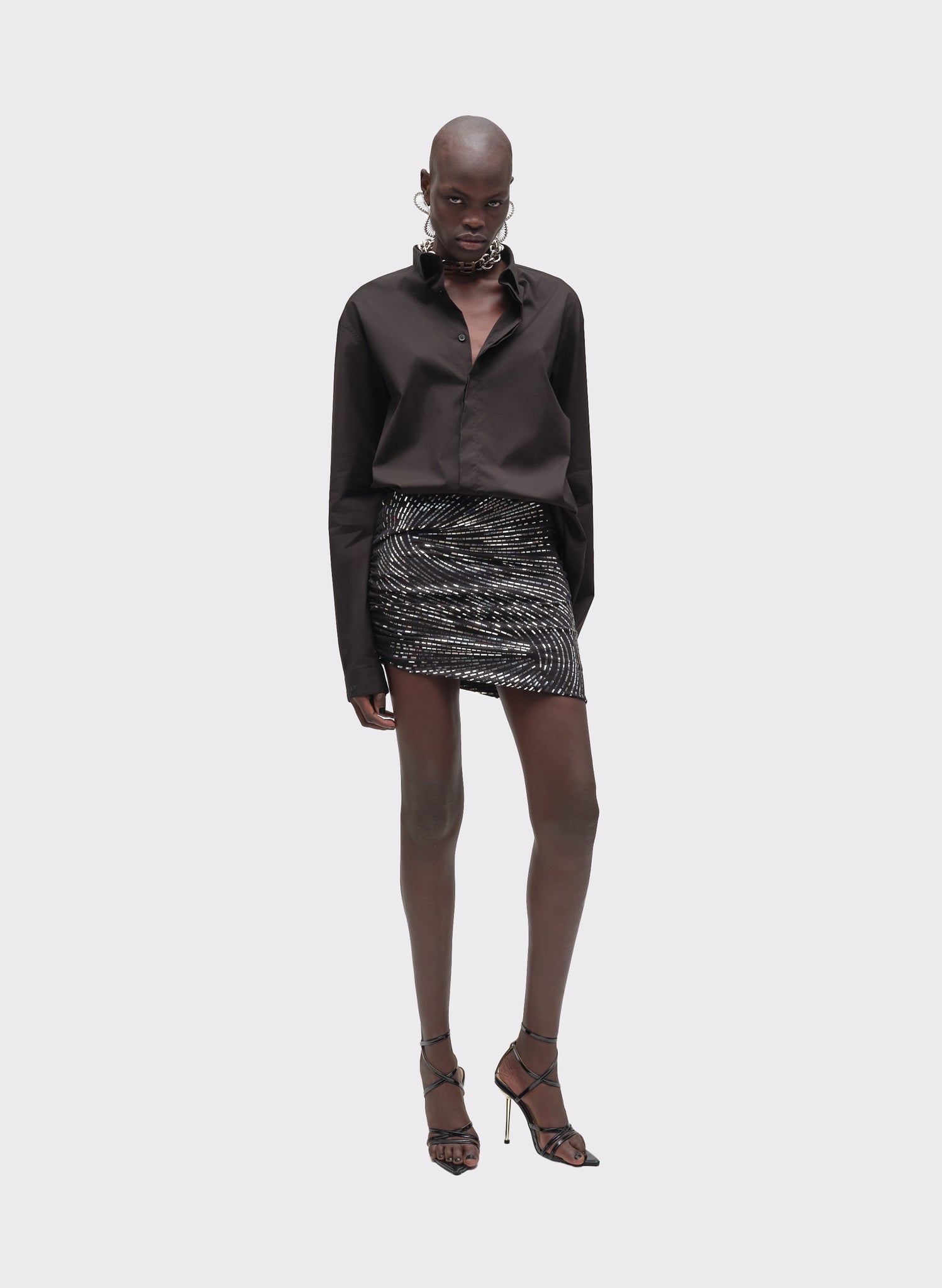 Dazzling Lurex Skirt