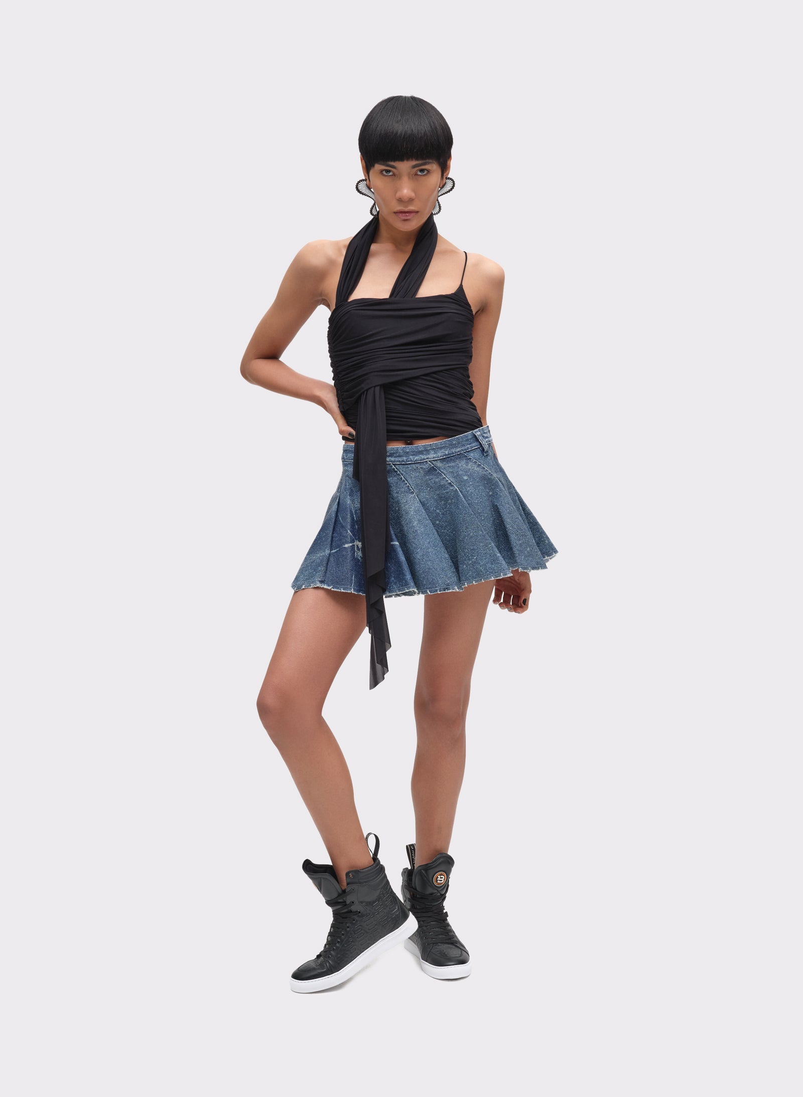 Asymmetrical Jersey Top