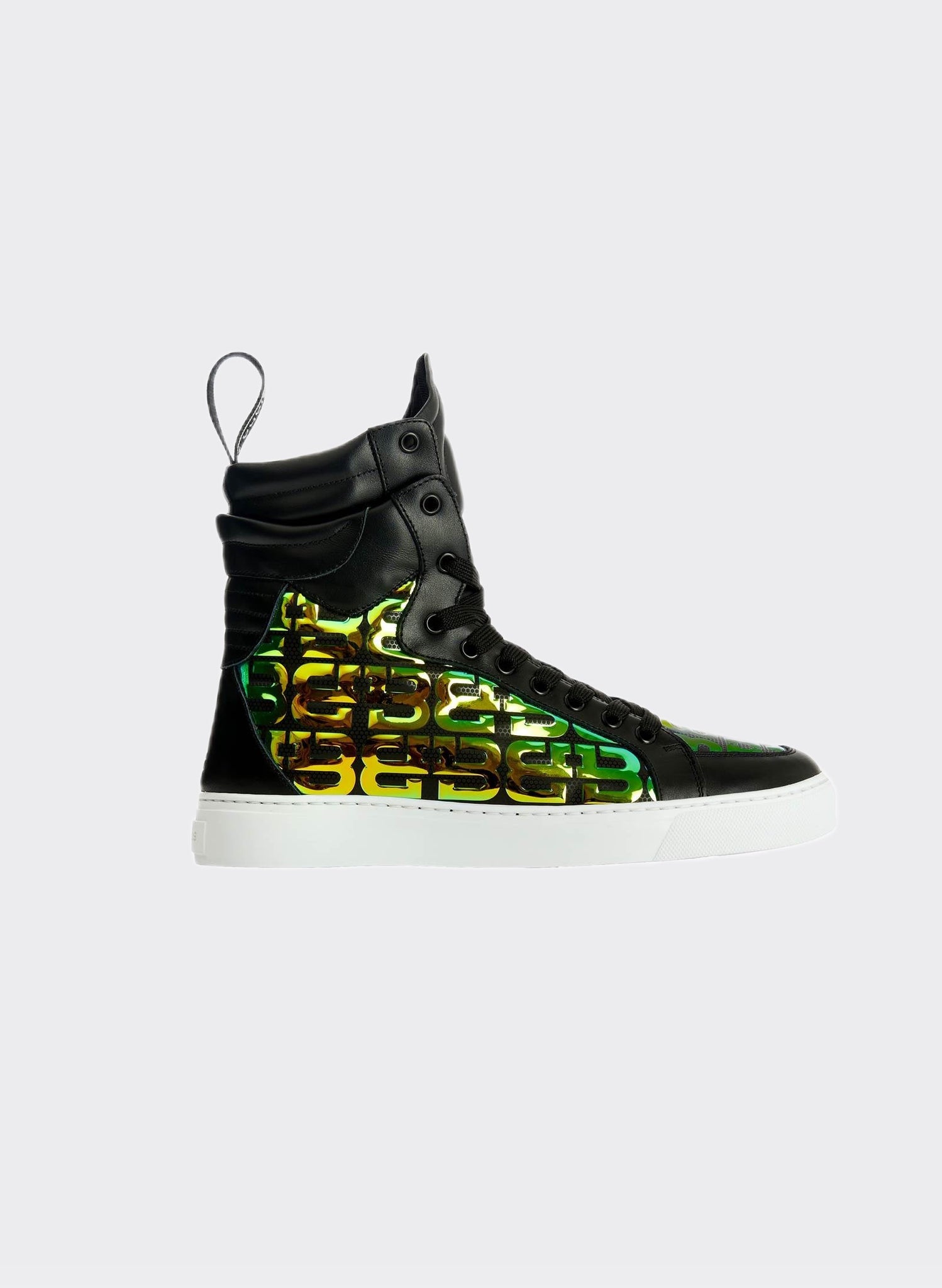 3D Logo Iridescent Sneakers Woman