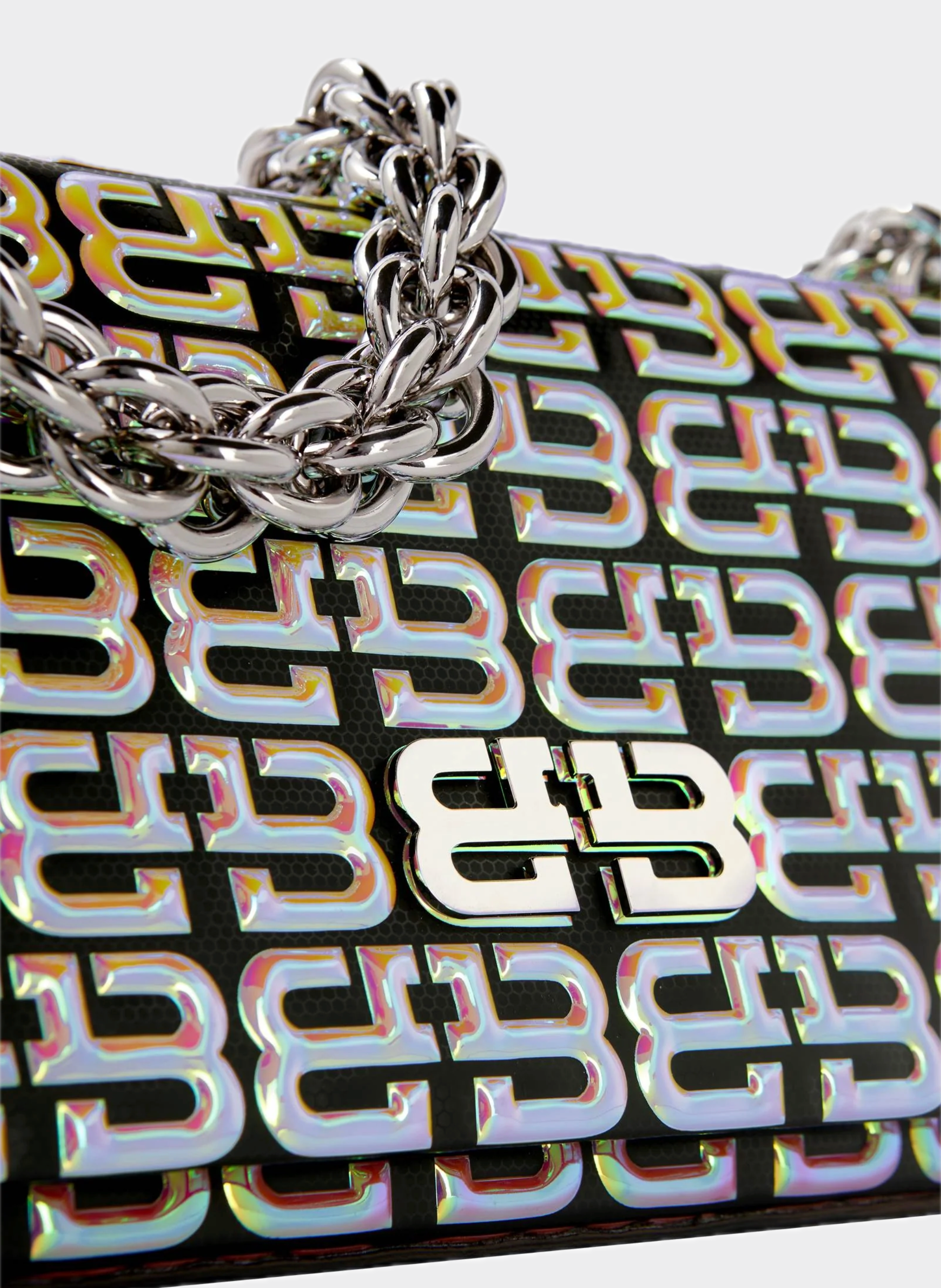 Borsa Triangolo Iridescente