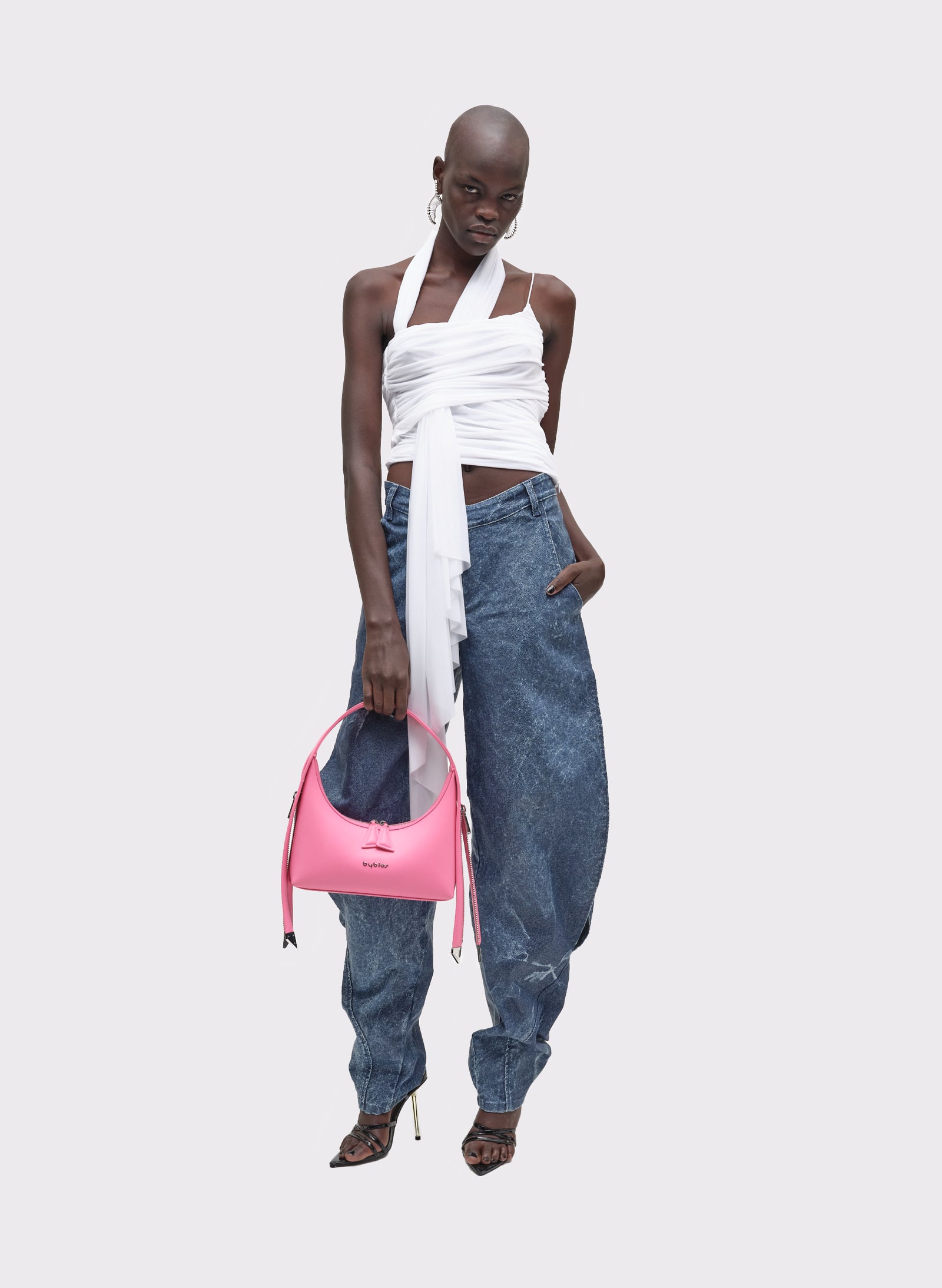 Asymmetrical Jersey Top (front)