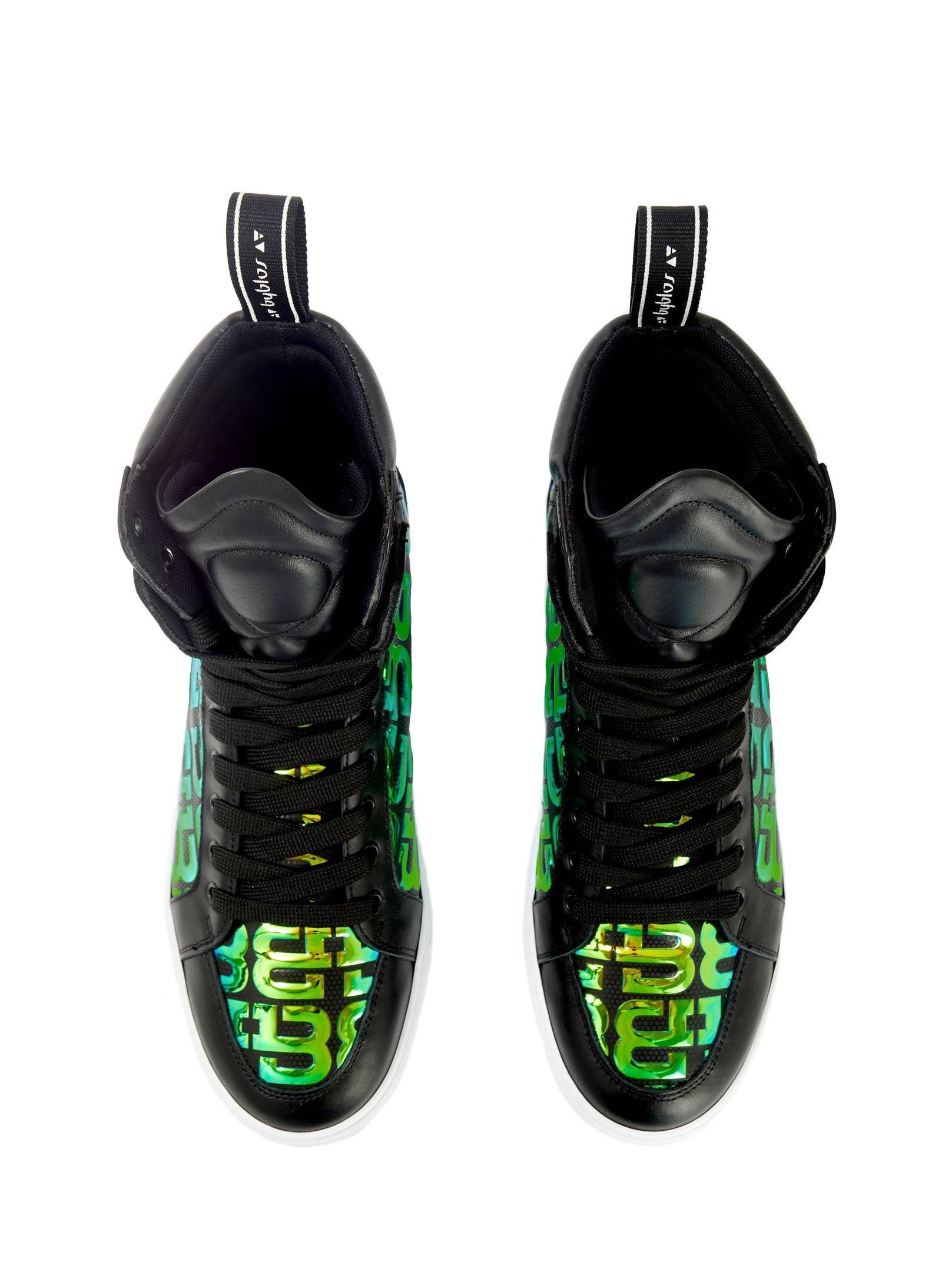 3D LOGO IRIDESCENT SNEAKERS