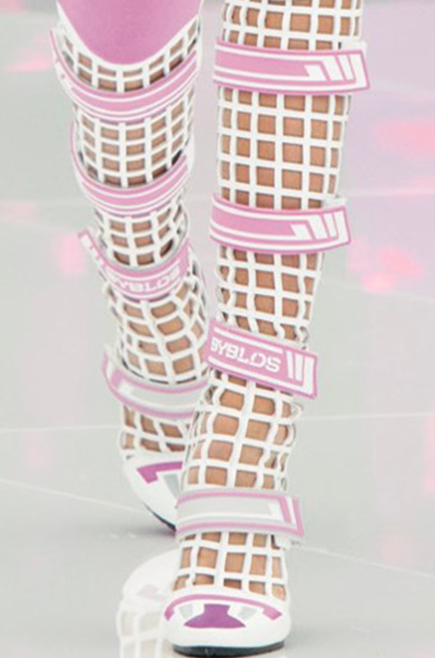 Overknee Cage Boots