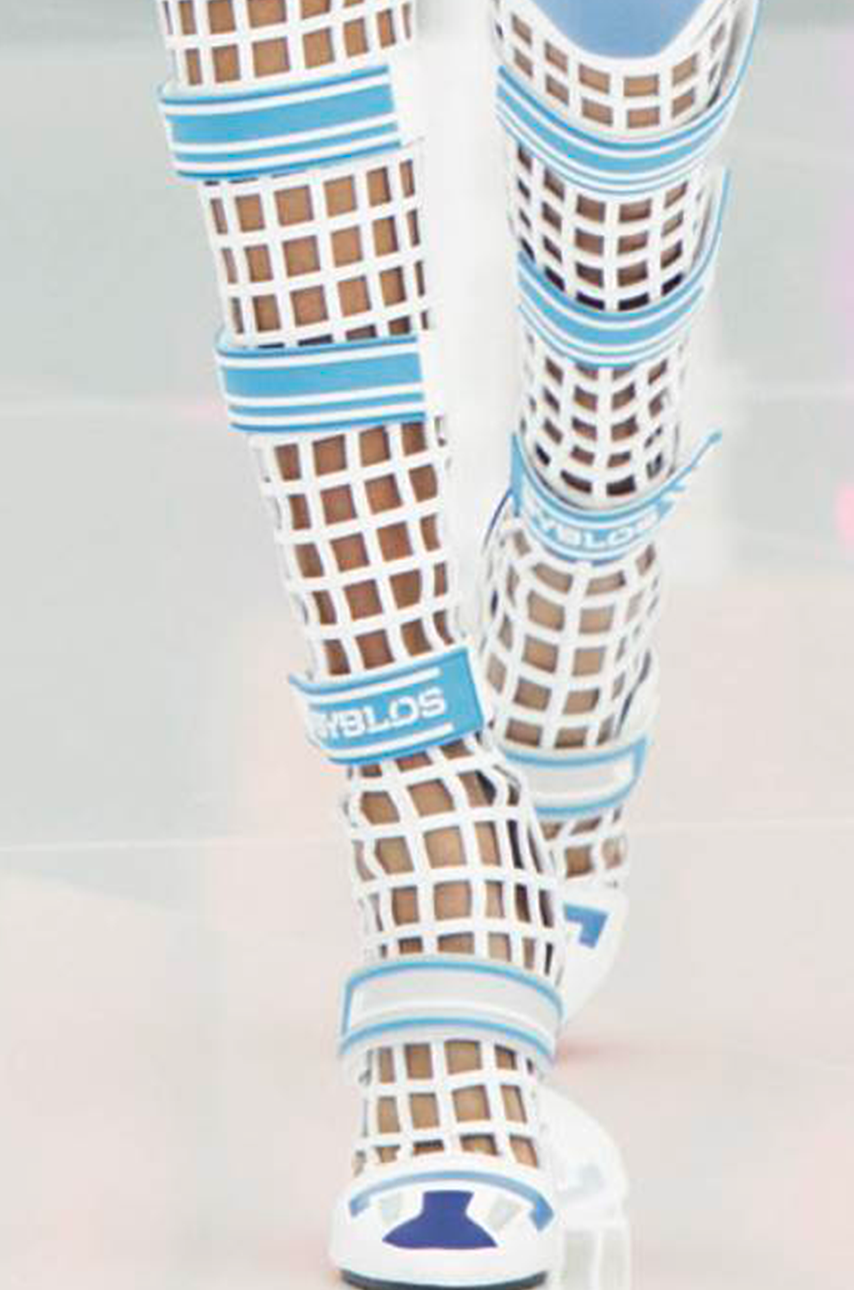 Overknee Cage Boots