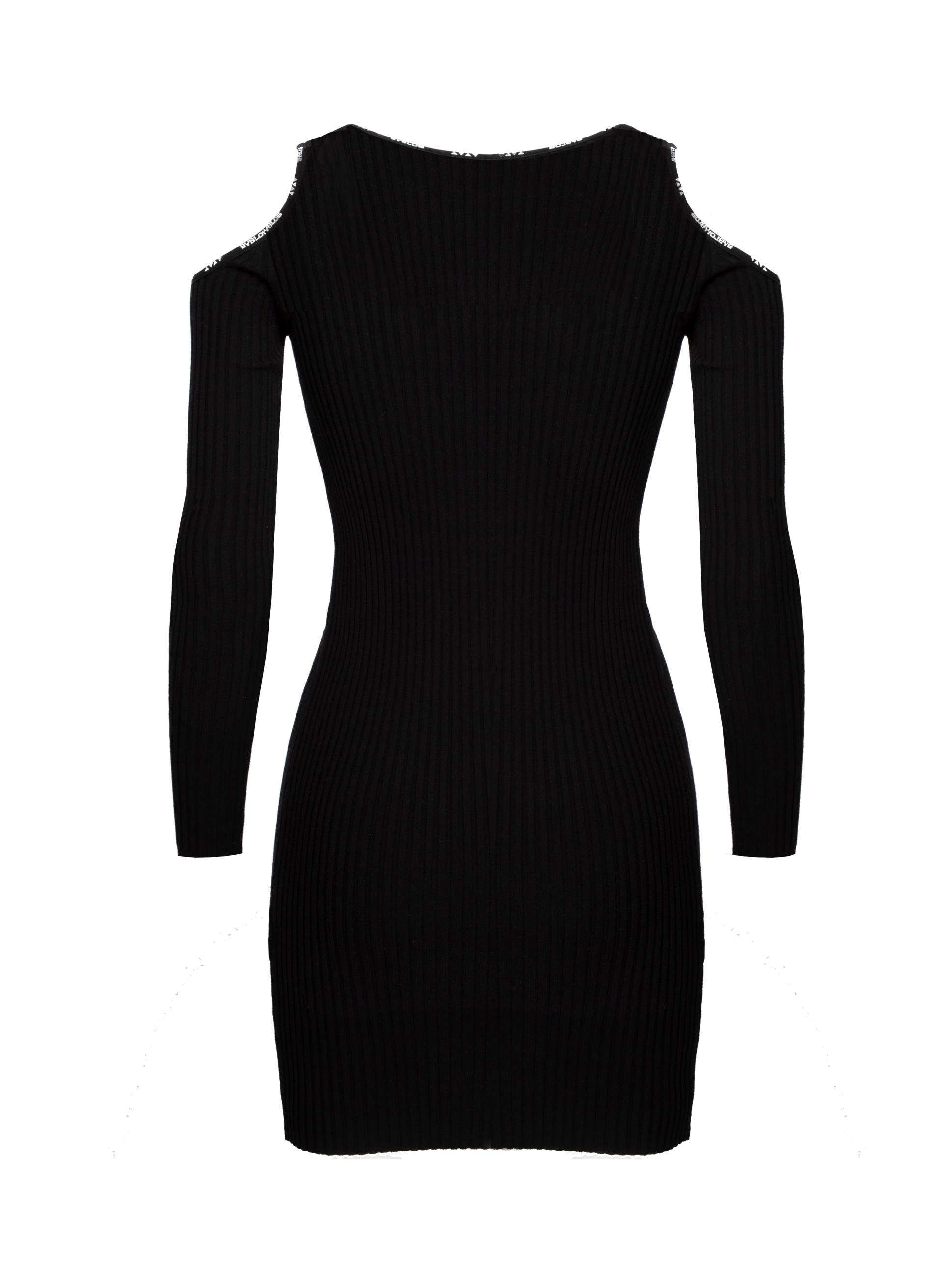 KNIT LOGO DRESS
