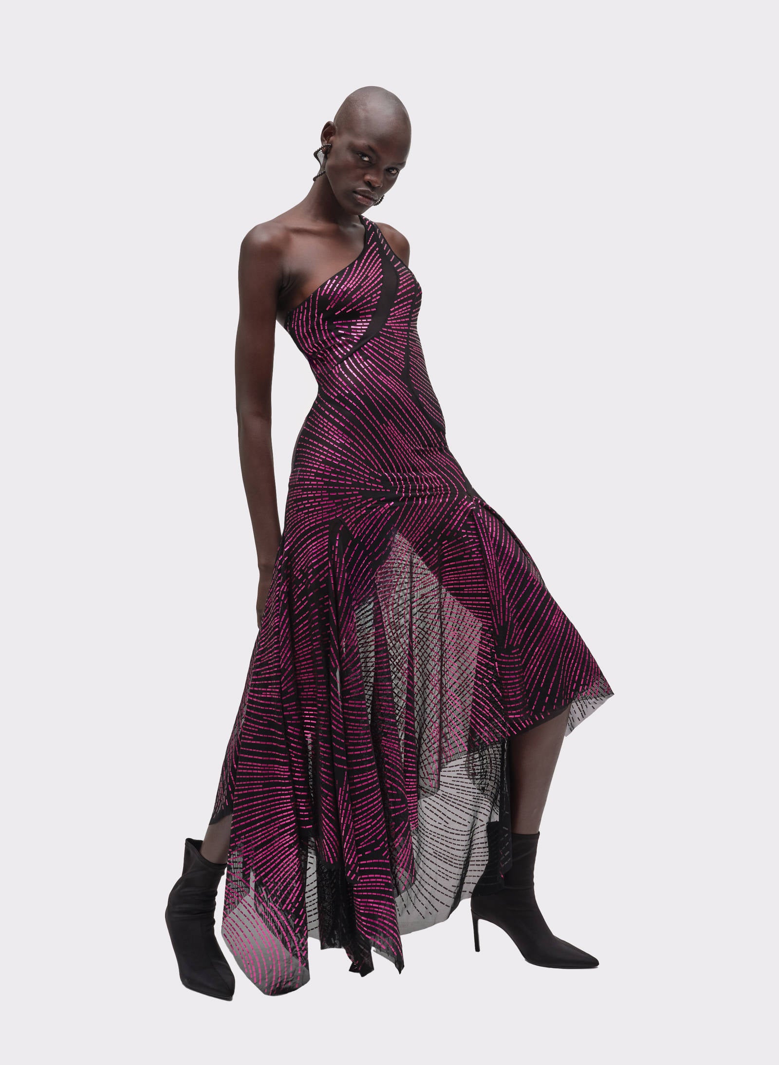 Lustrous Fitted Gown