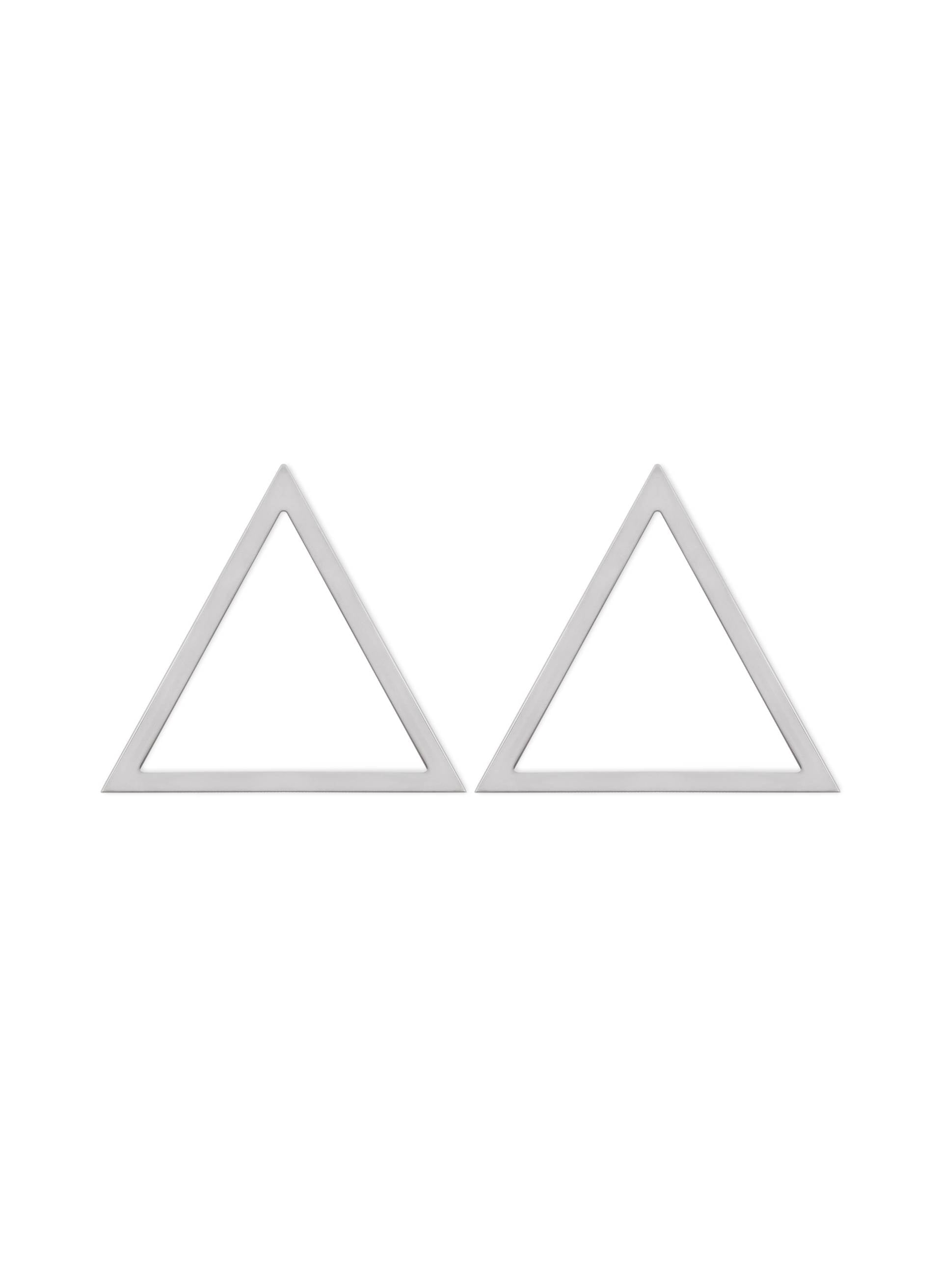 MAXI TRIANGLE DROP EARRINGS