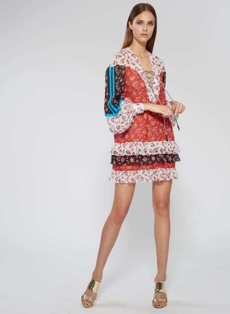 Microfluid Mini Dress