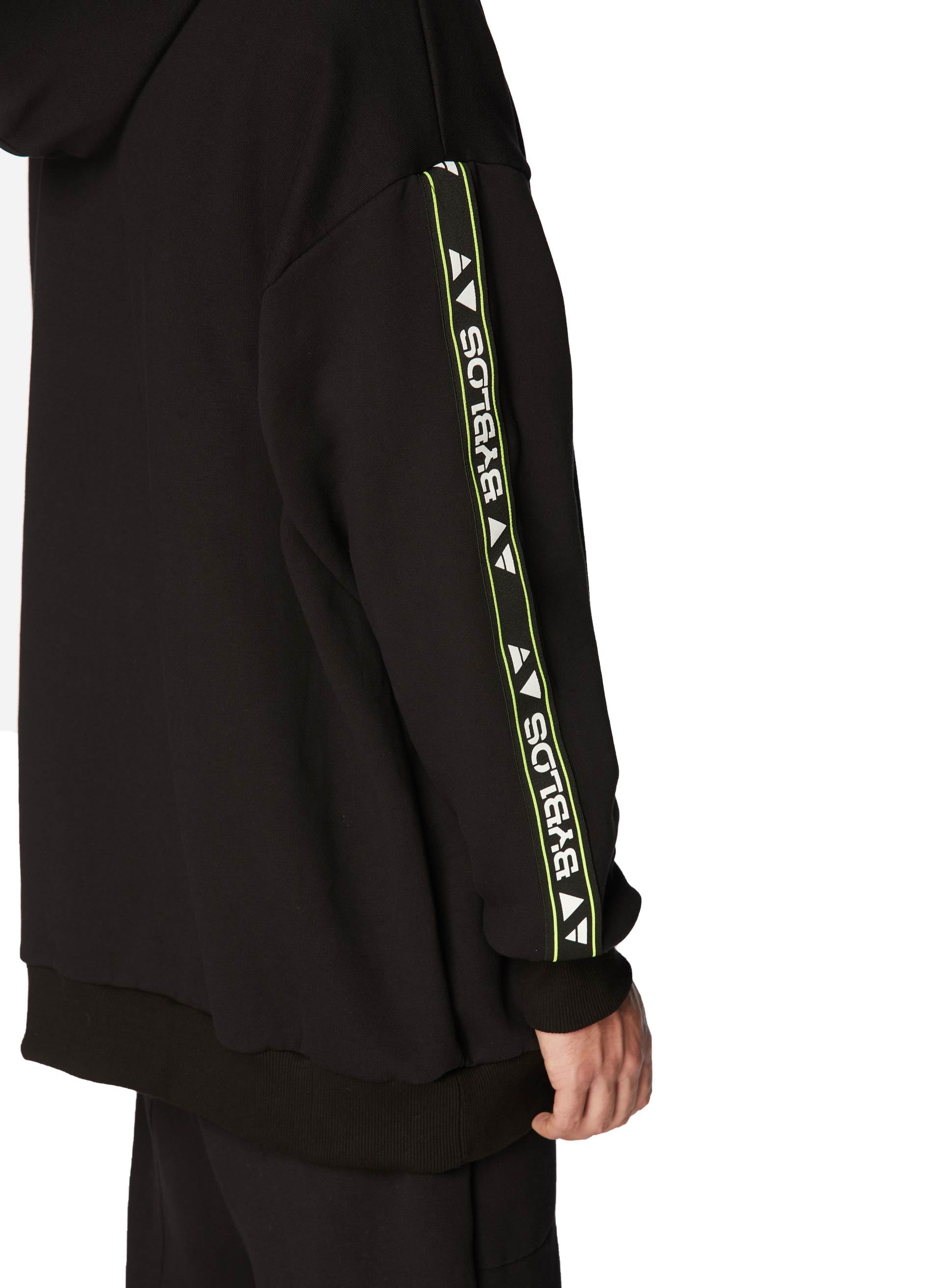 LOGO TRACK ZIP HOODIE