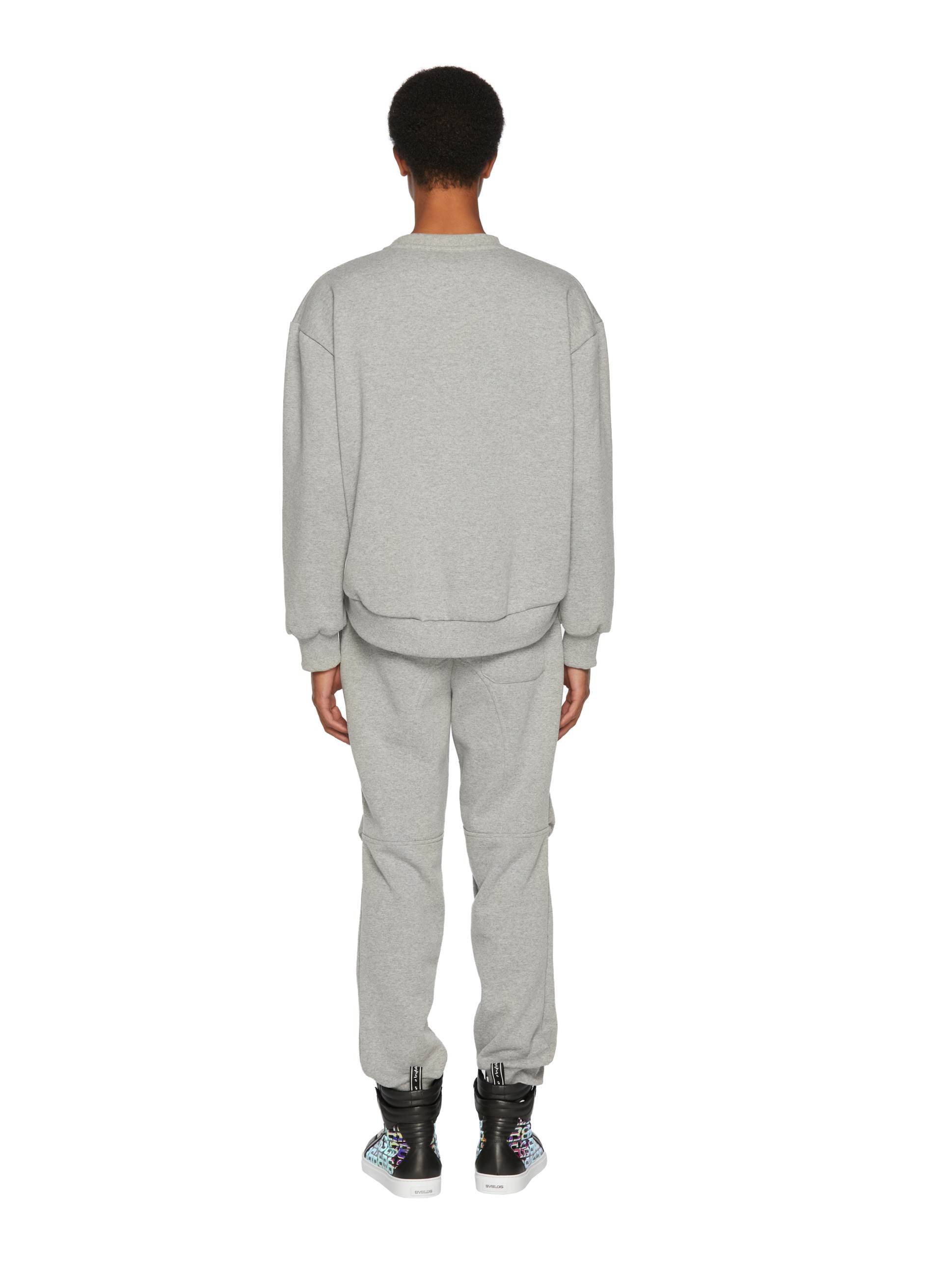 IRIDESCENT LOGO CROP JUMPER