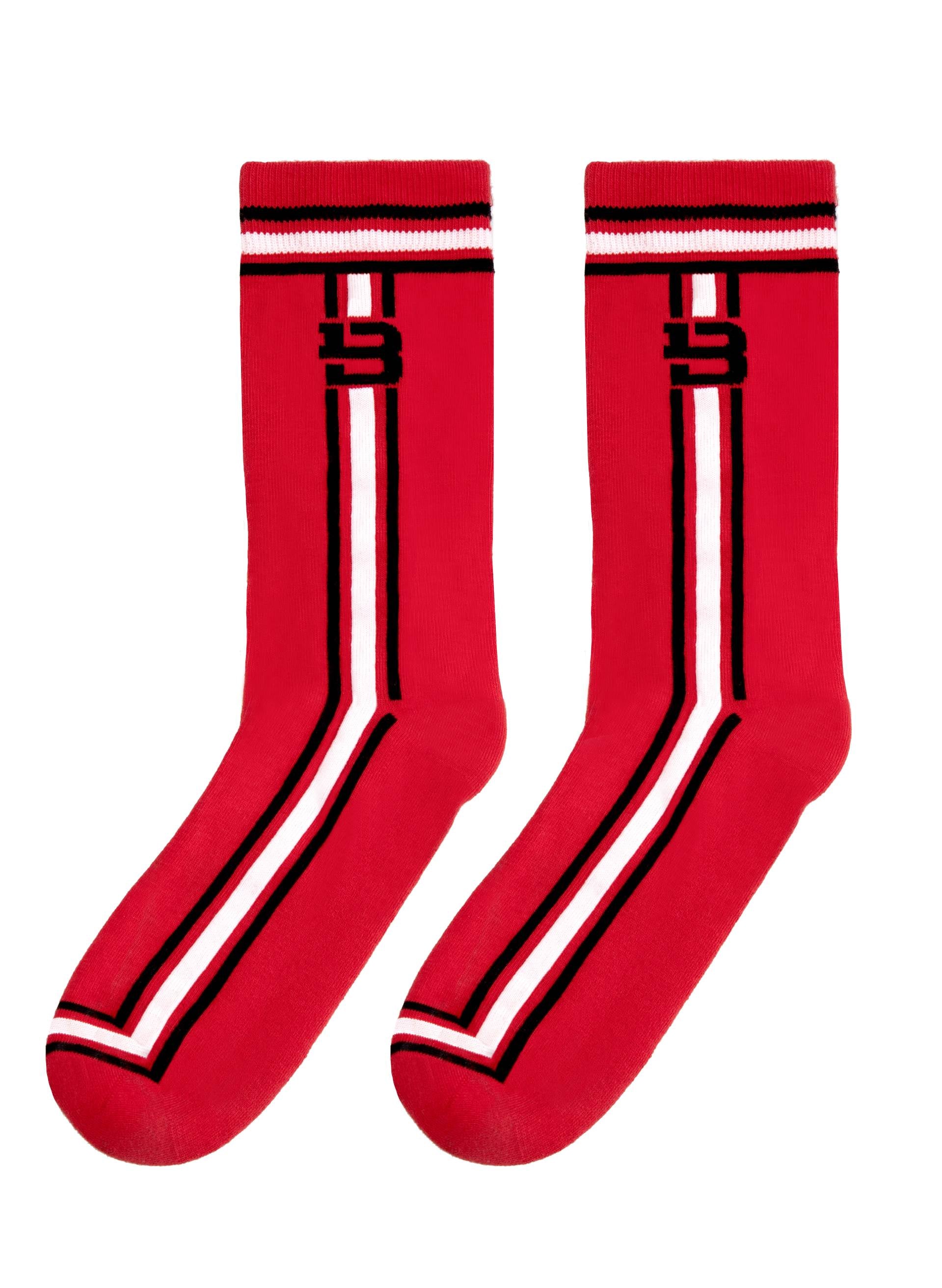 Cotton Striped Socks