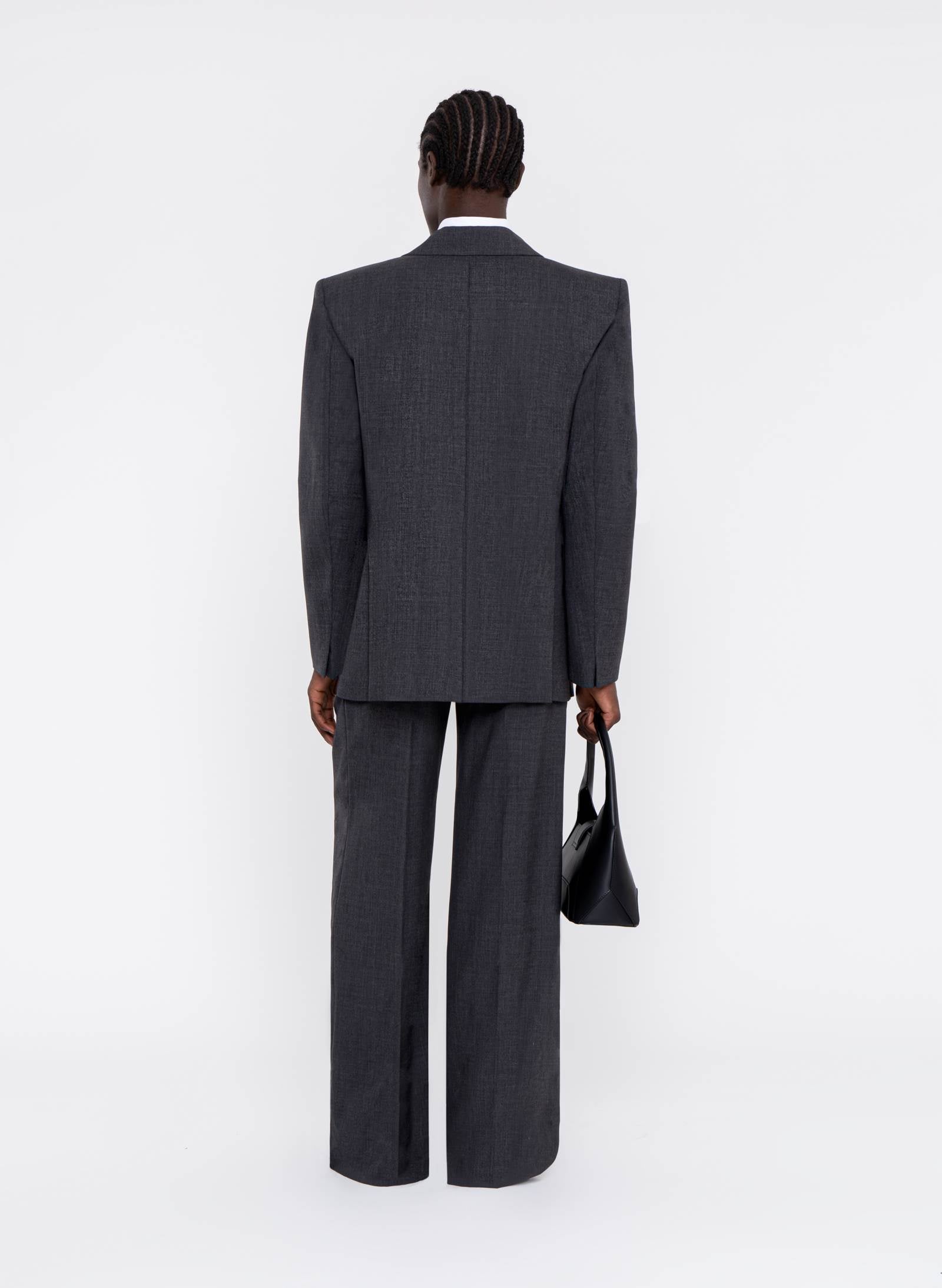 Cool Wool Blazer • Single-breasted blazer, oversized fit