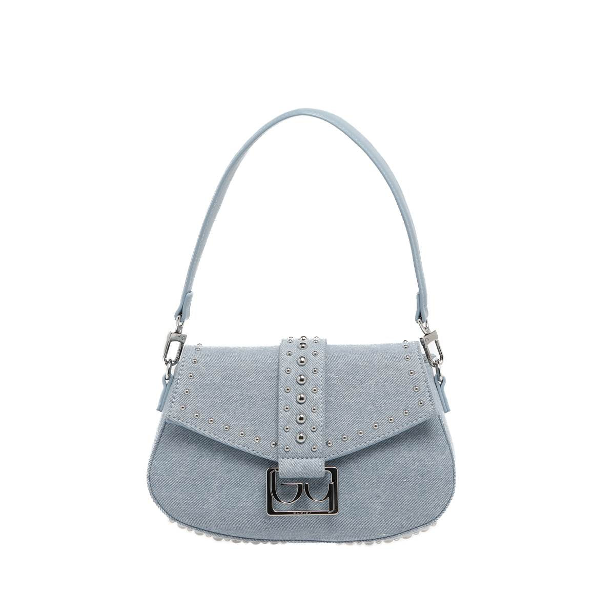 Isabella Saddle Bag - Denim