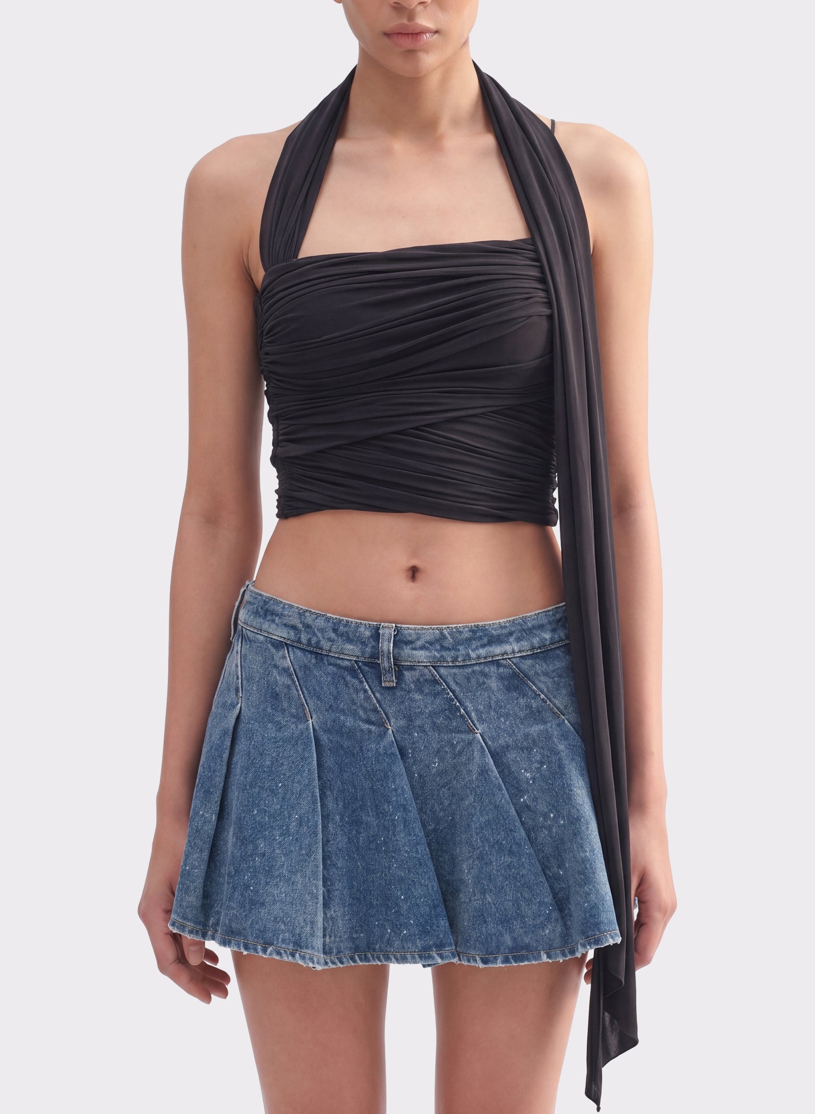 Asymmetrical Jersey Top