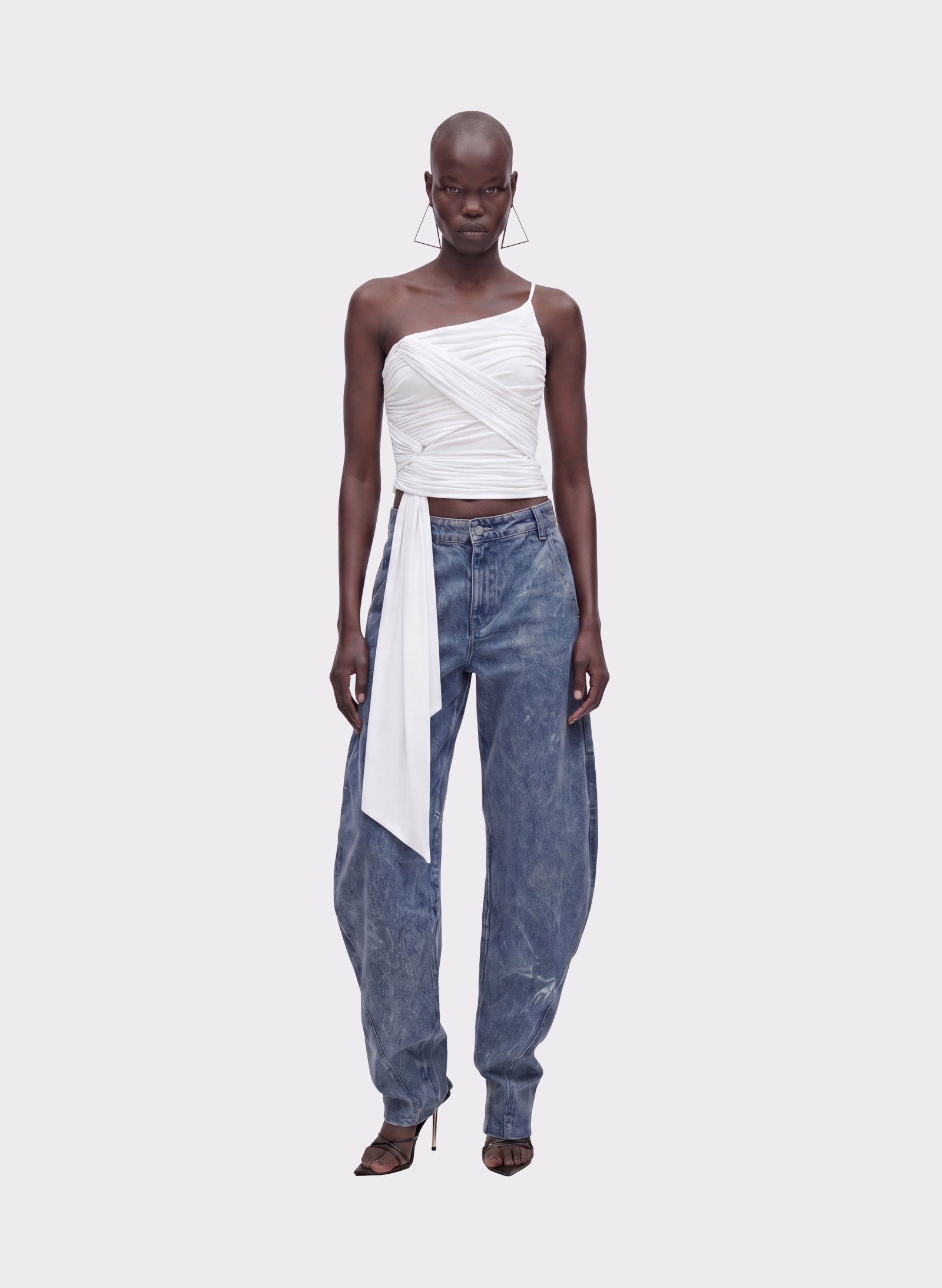 Asymmetrical Jersey Top