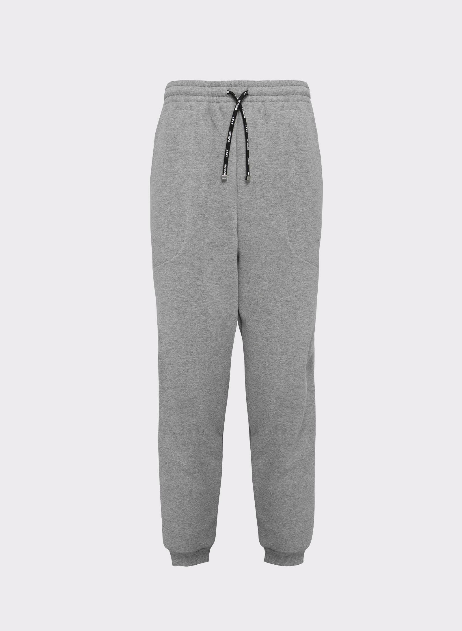 Byblos Triangles Jogger in melange gray - back view