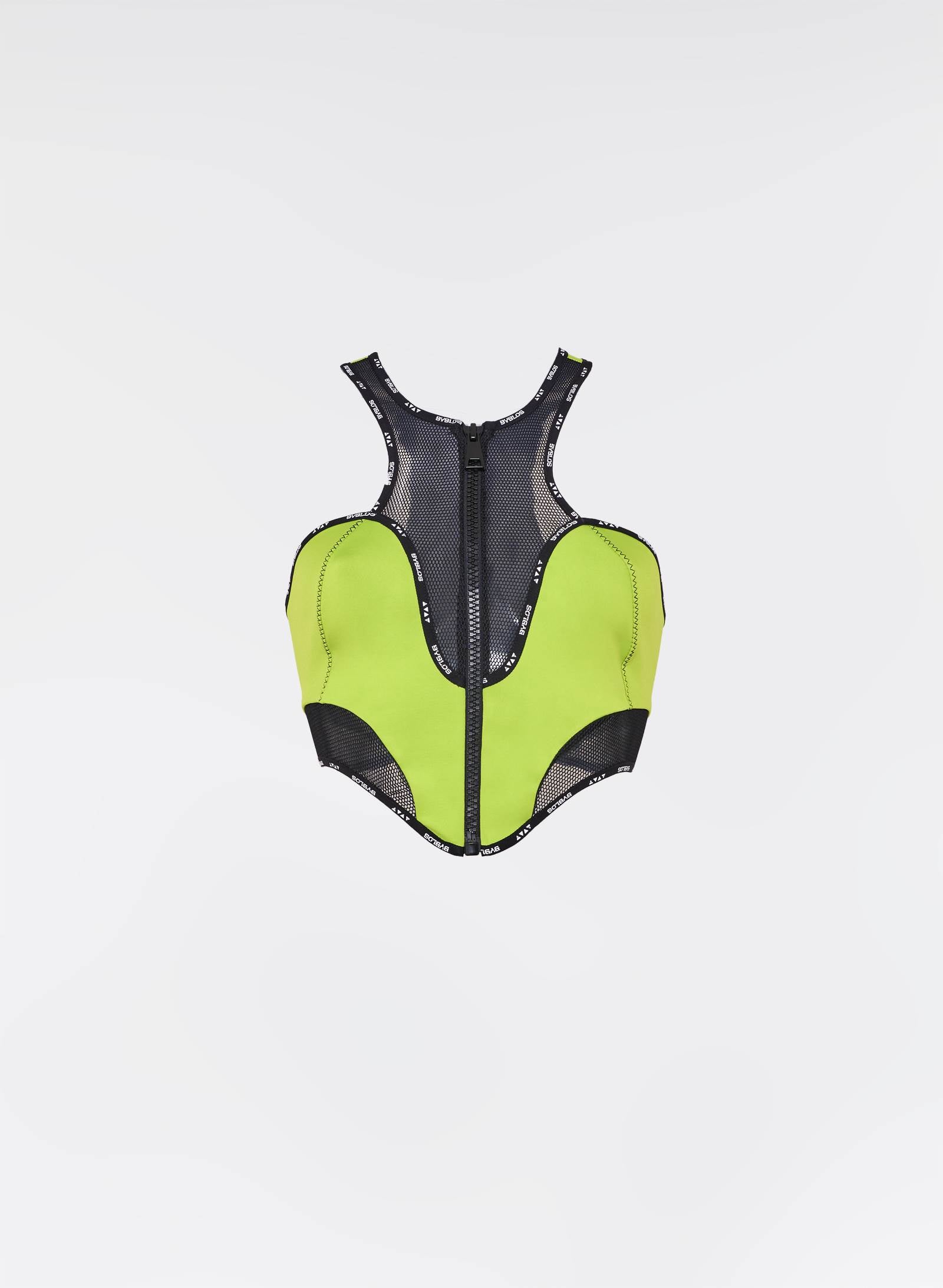 "Underwater" Crop Top