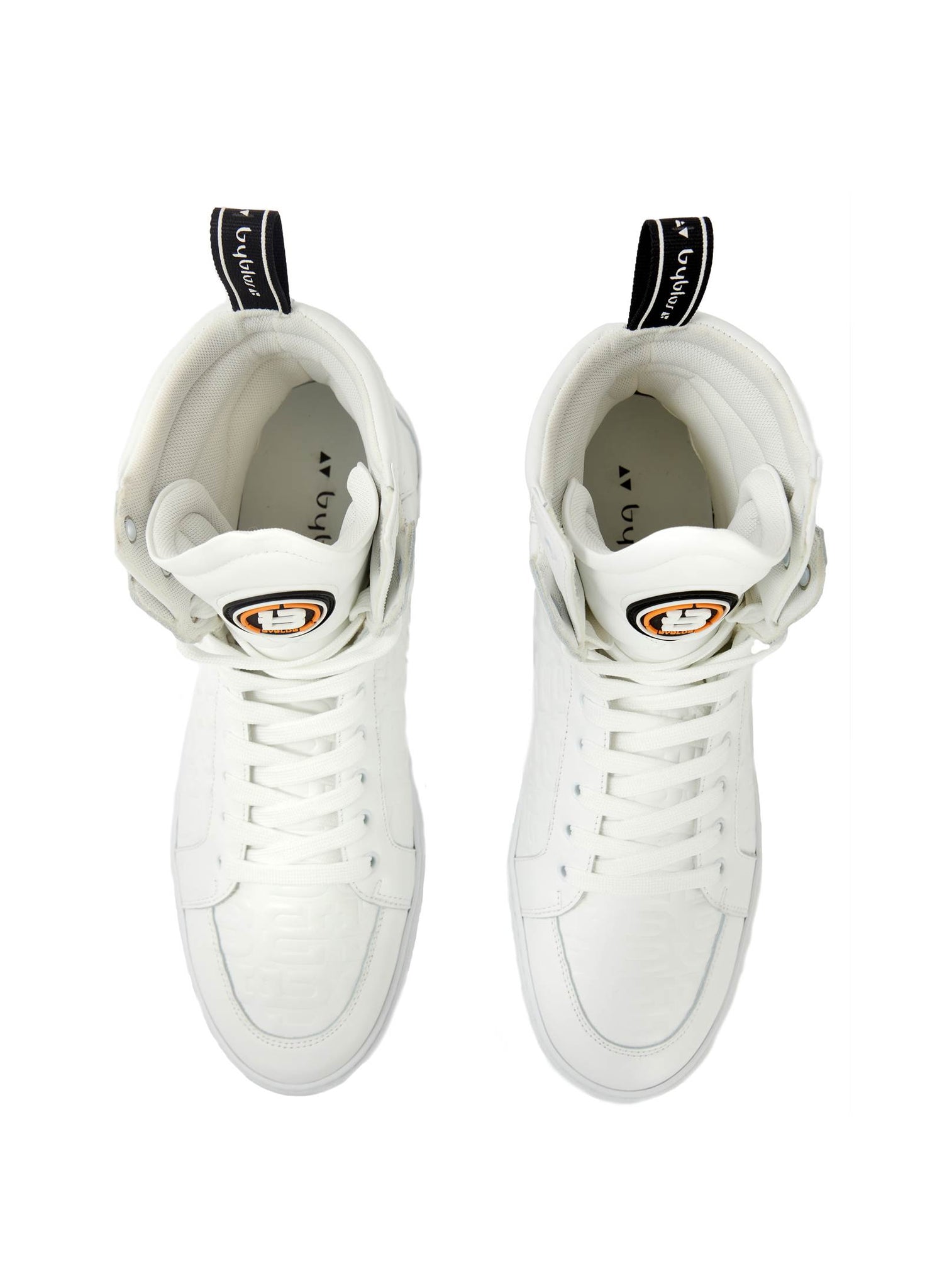 3D Logo White Sneakers Man