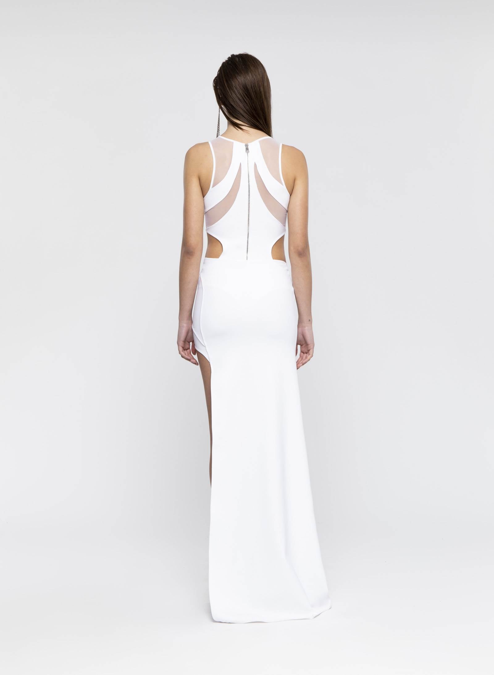 Asymmetric Long Skirt