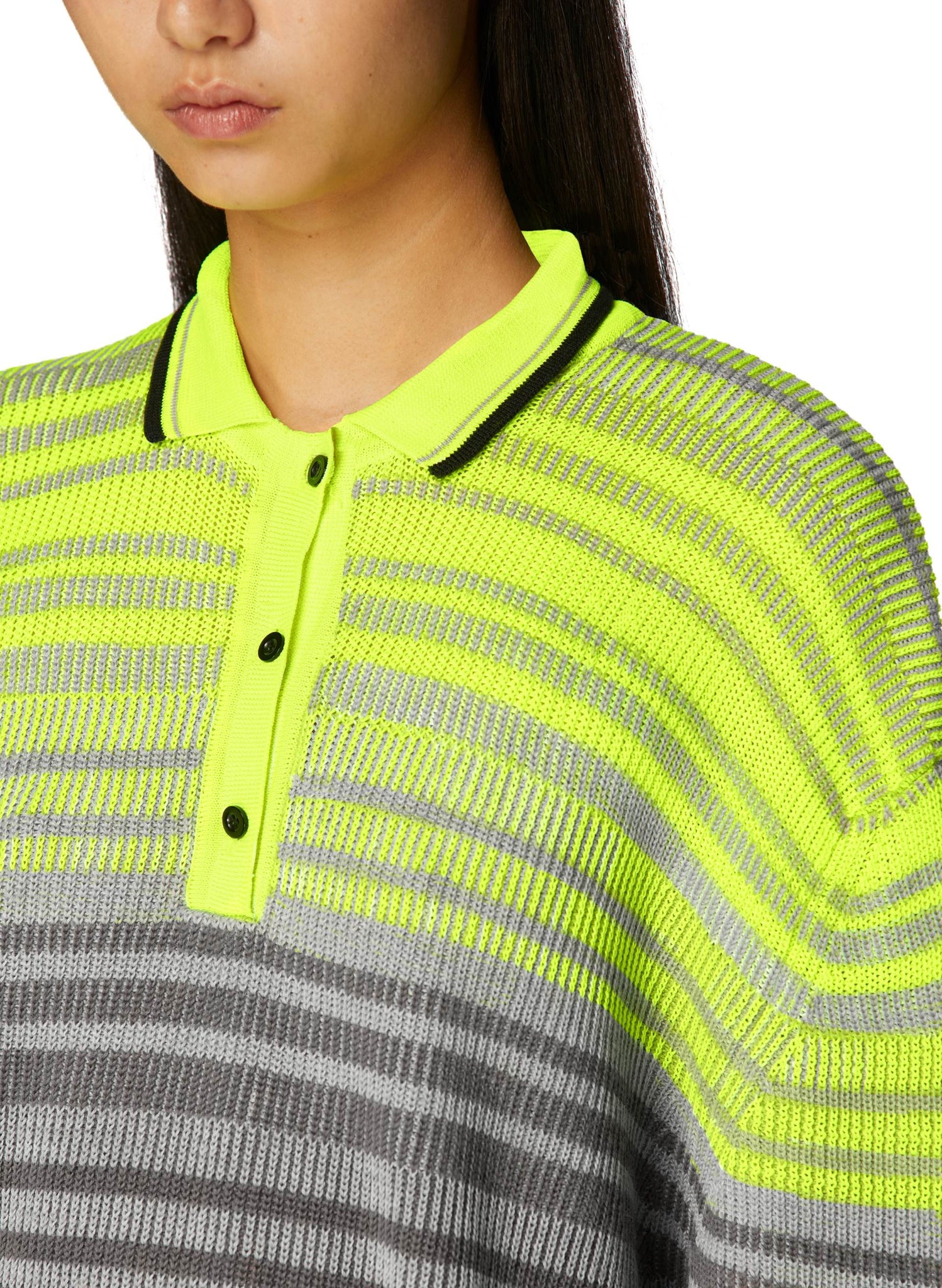 Knit Fluo Polo