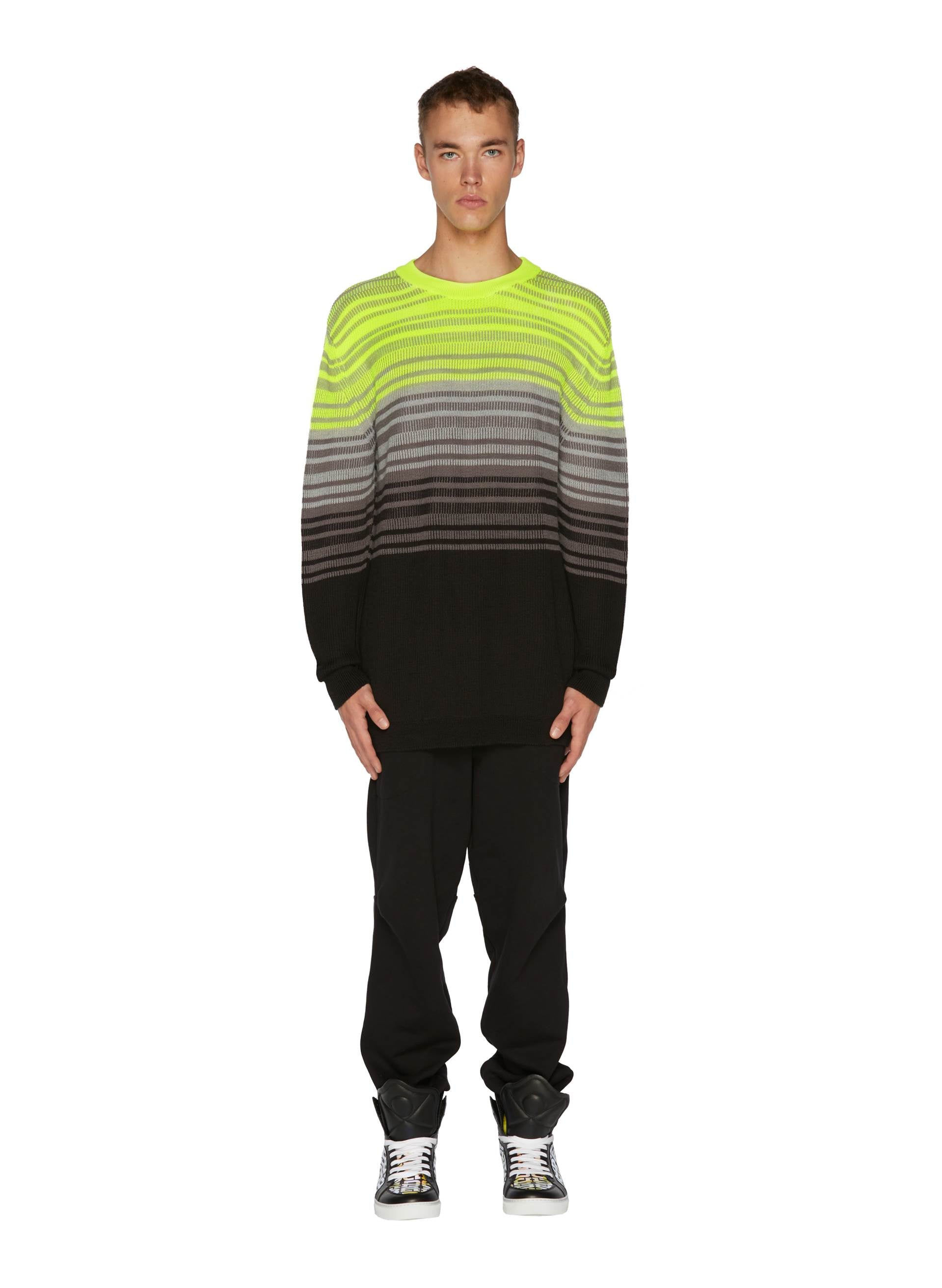 Girocollo in Maglia Fluo