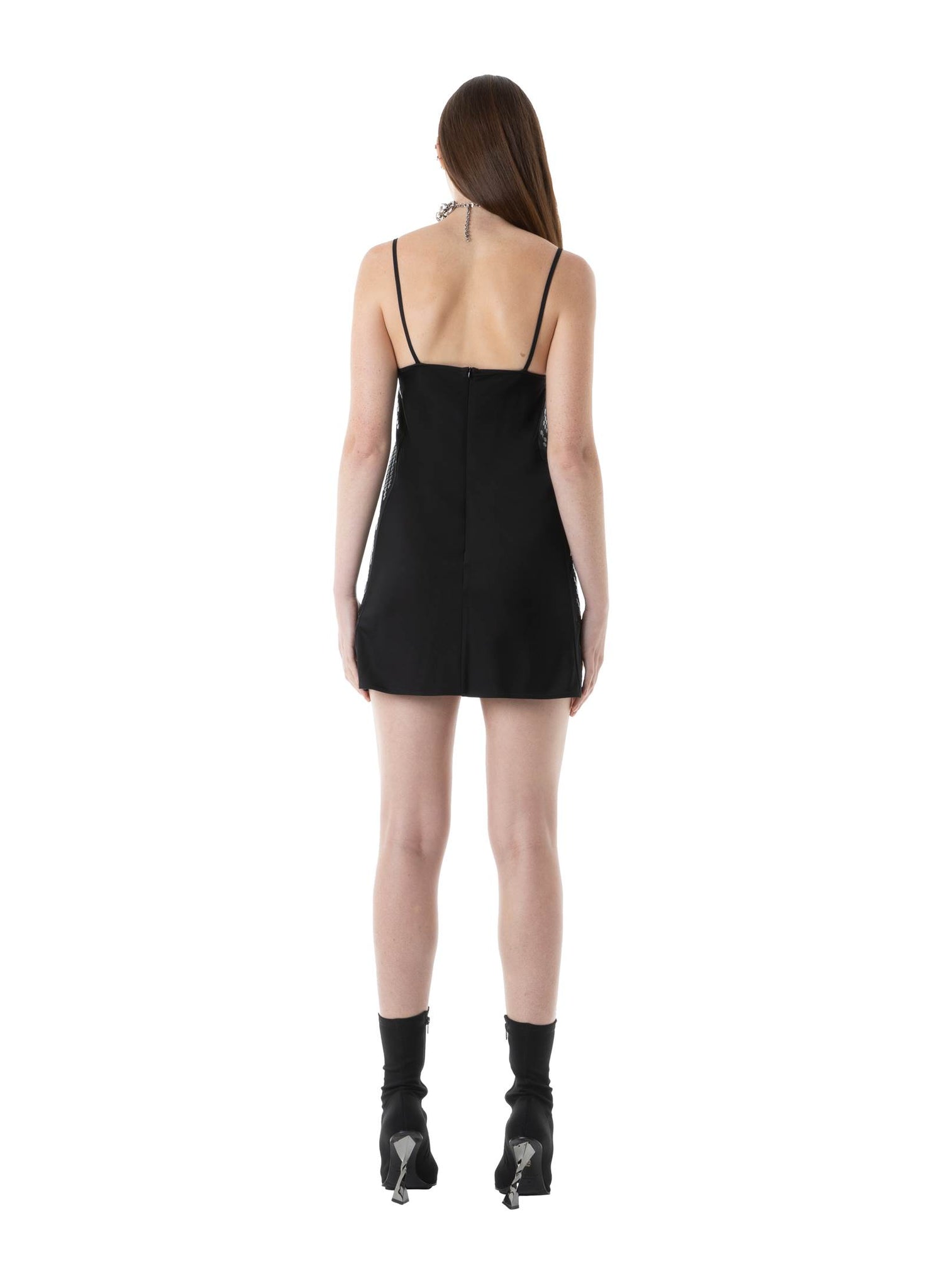 Black Studs Mini Dress